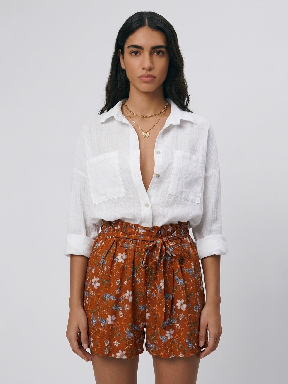 SHORTS FIORELLINI COCCIO