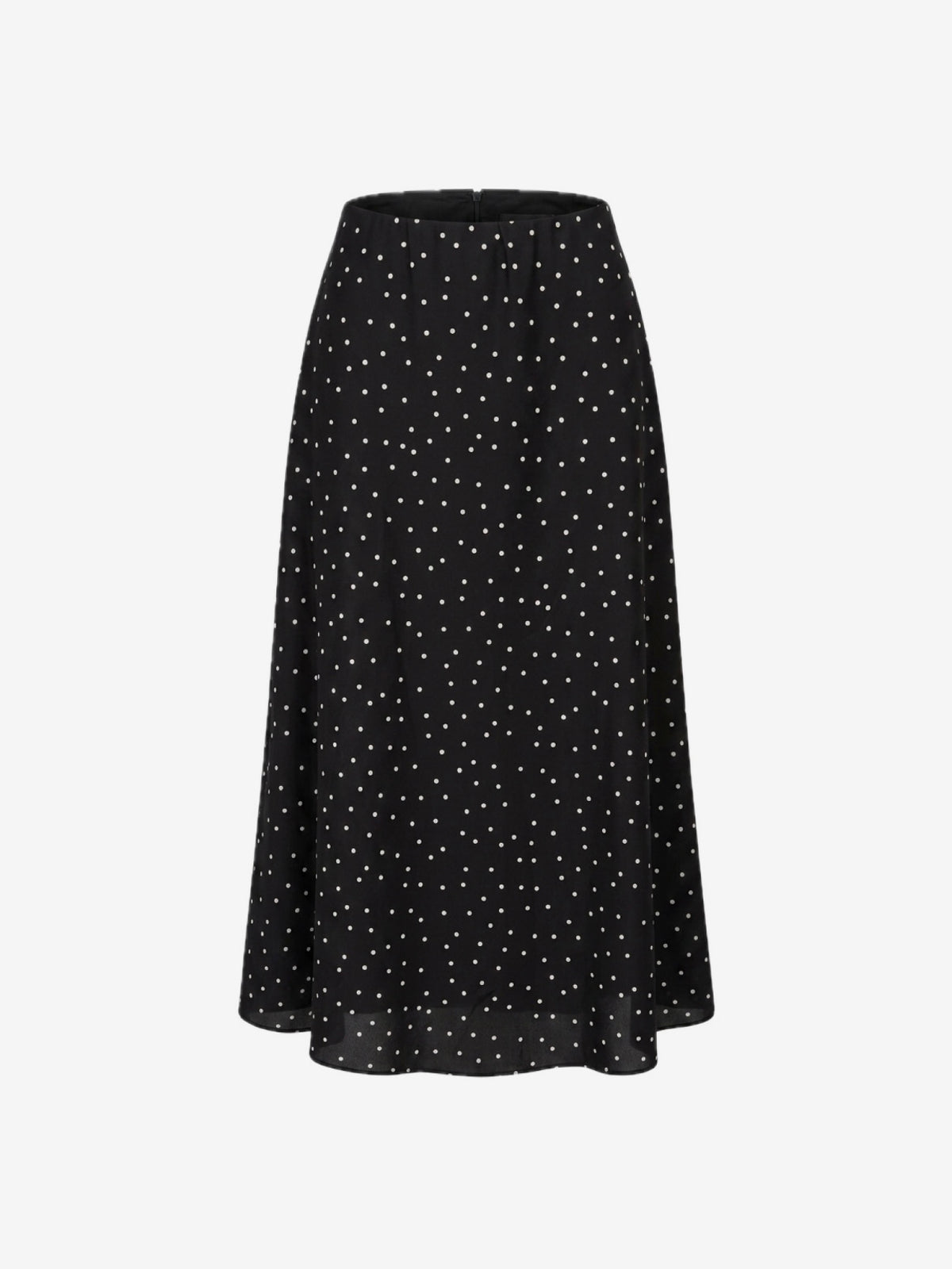 Gonna Satinata Pois