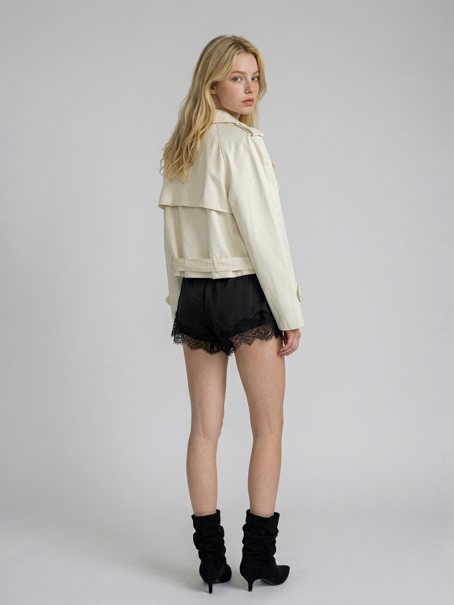 SHORTS SATINATO
