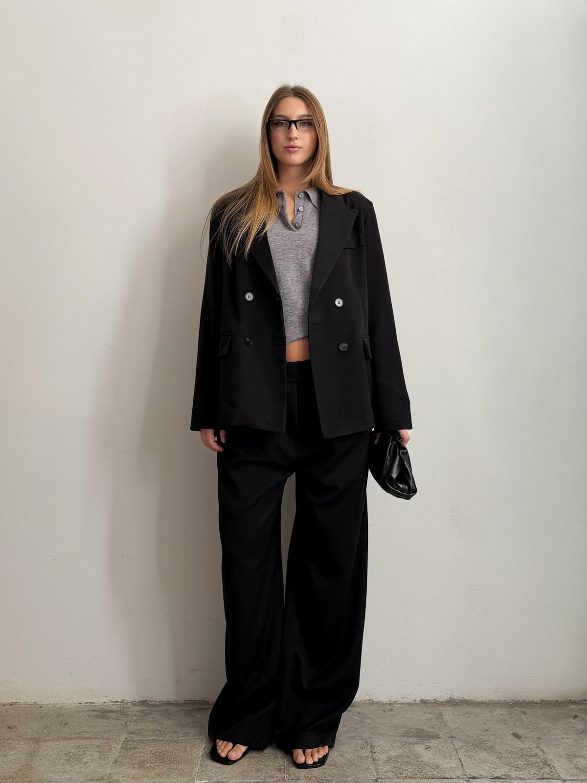 Pantalone Sartoriale Nero