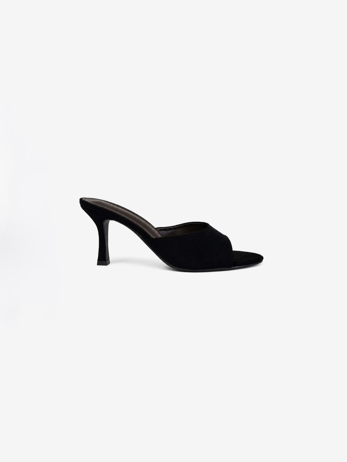 Mules Suede Nero
