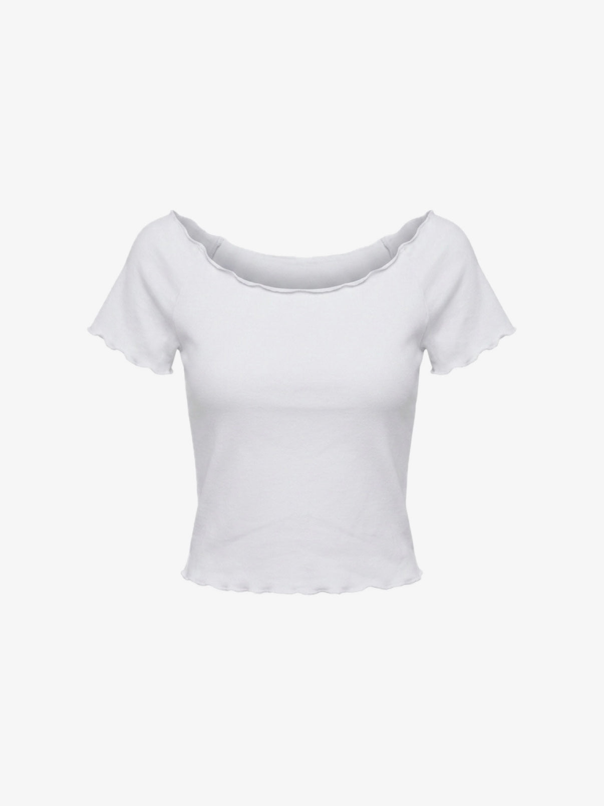 T-shirt Crop Bianco
