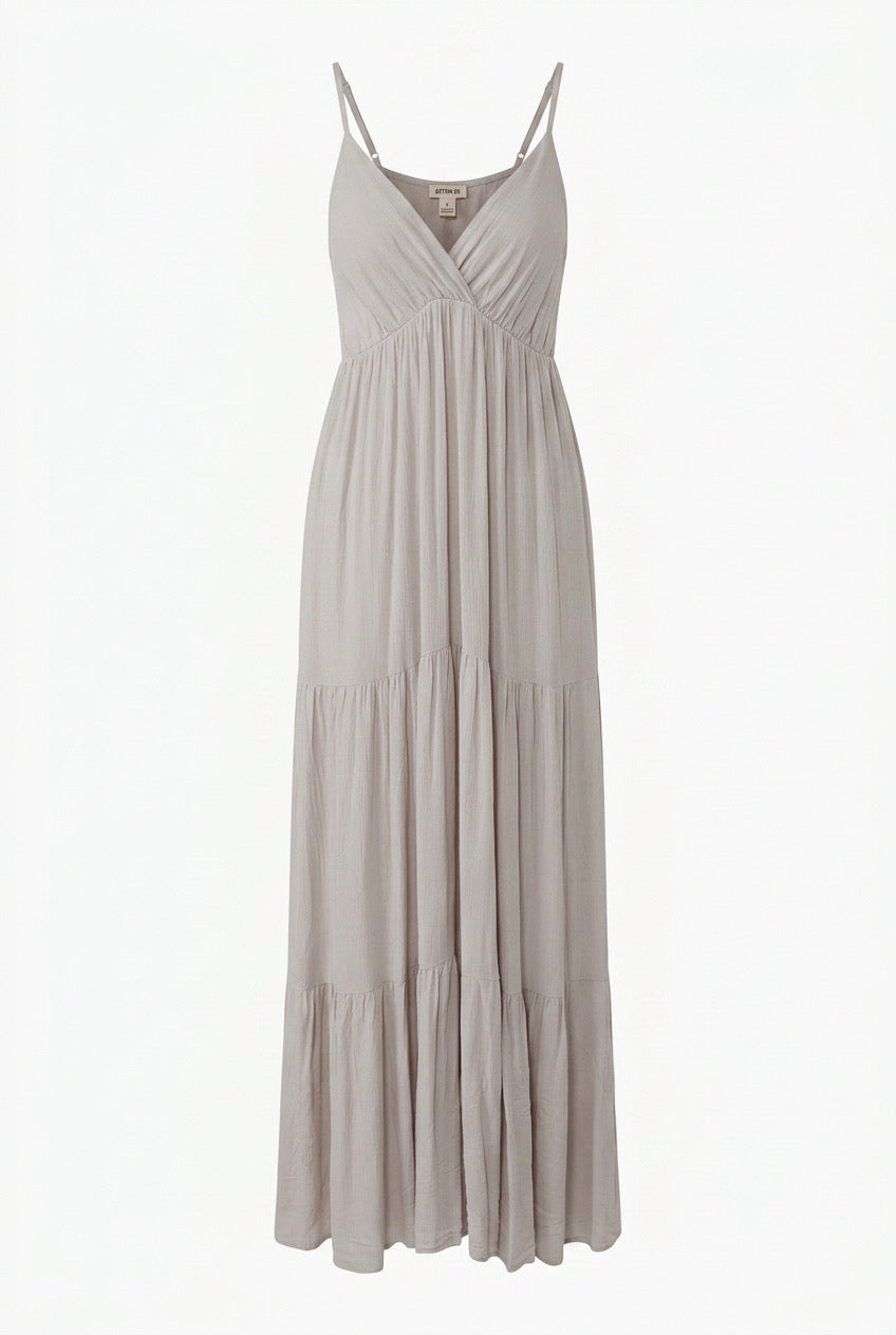 LONG DRESS BEIGE