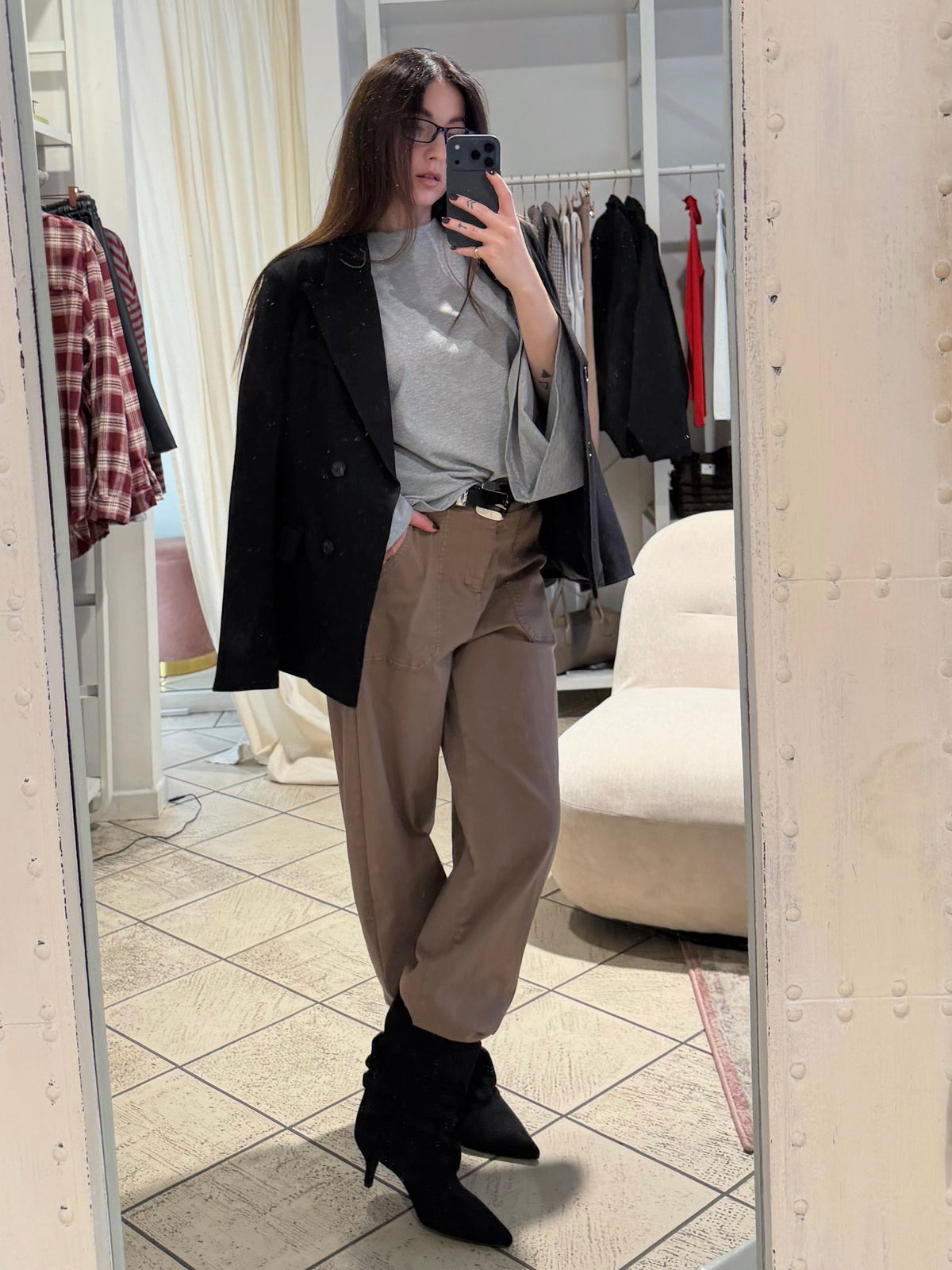 Pantalone Taupe