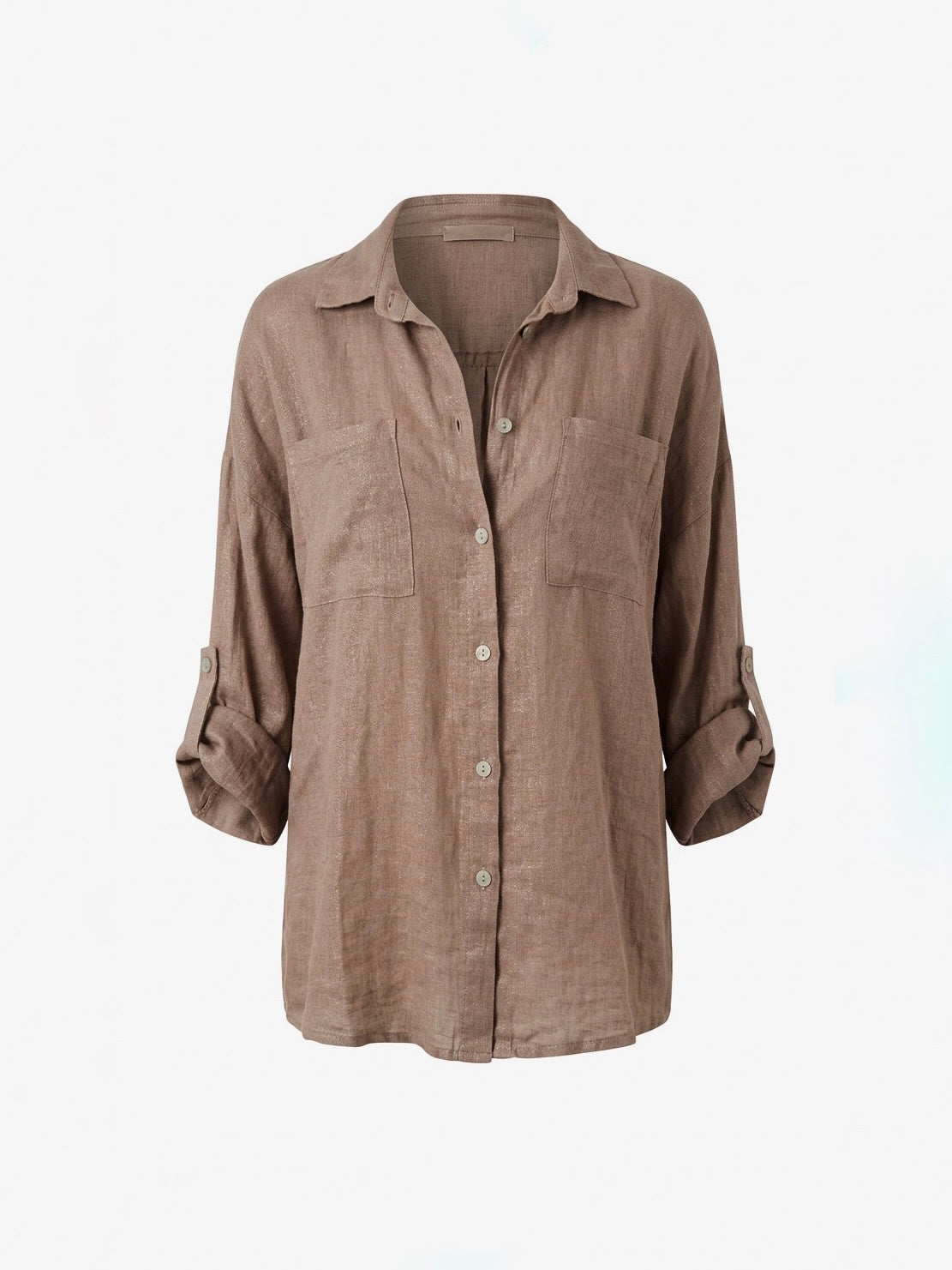 CAMICIA 100% LINO FANGO