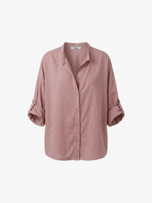 Camicia Cotone Rosa
