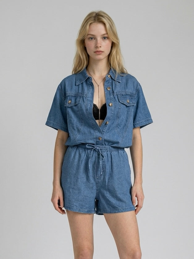 SHORTS CHAMBRAY