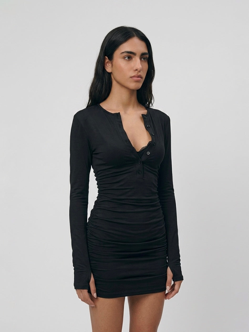 Minidress Serafino Nero