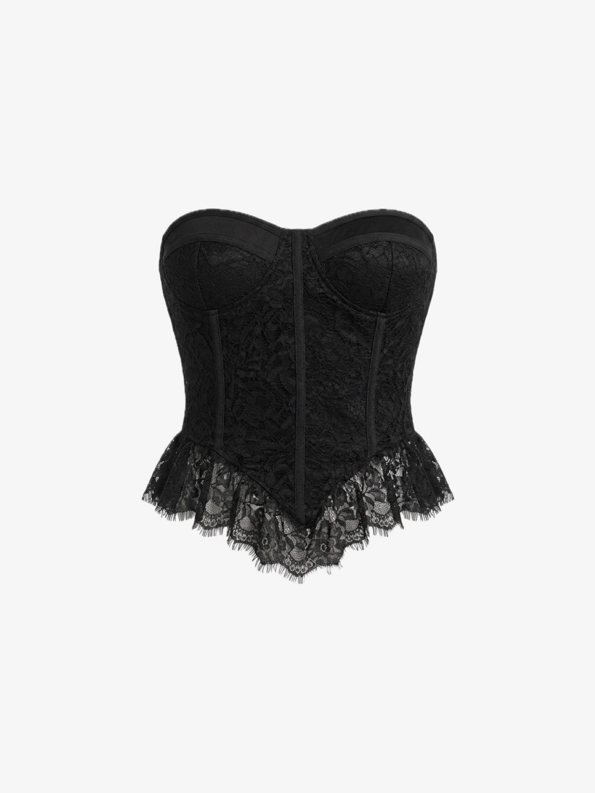 Top Corsetto Pizzo