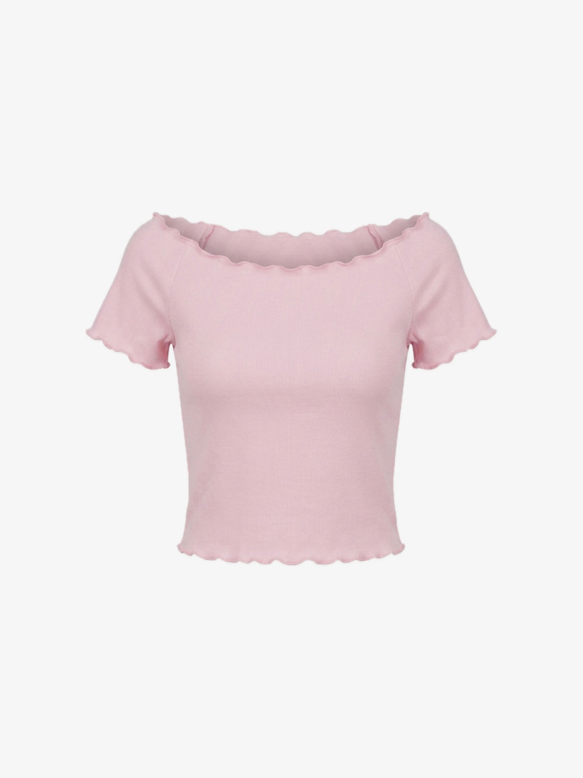 T-shirt Crop Rosa