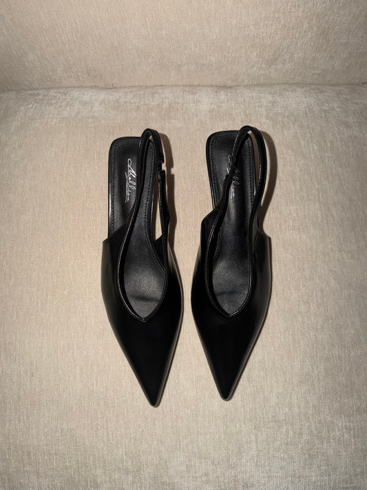 Slingback Lucida Nero