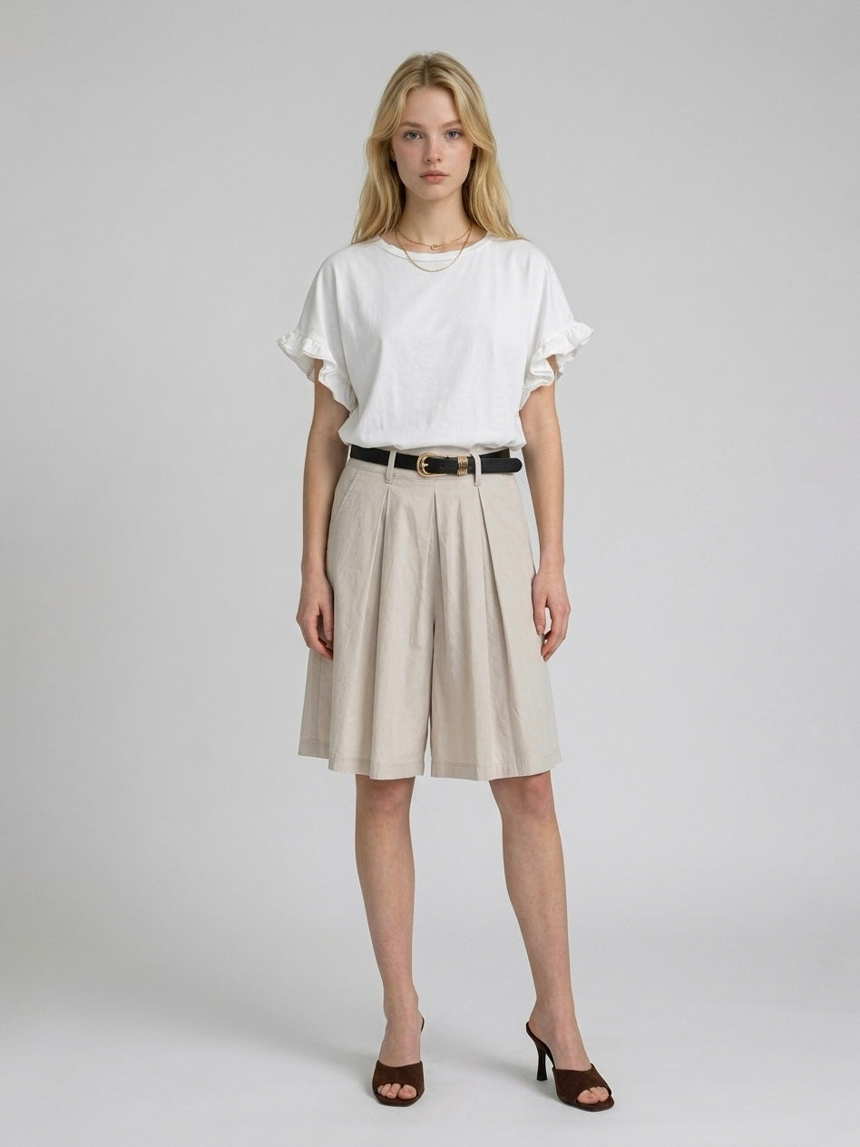 BERMUDA PENCES BEIGE