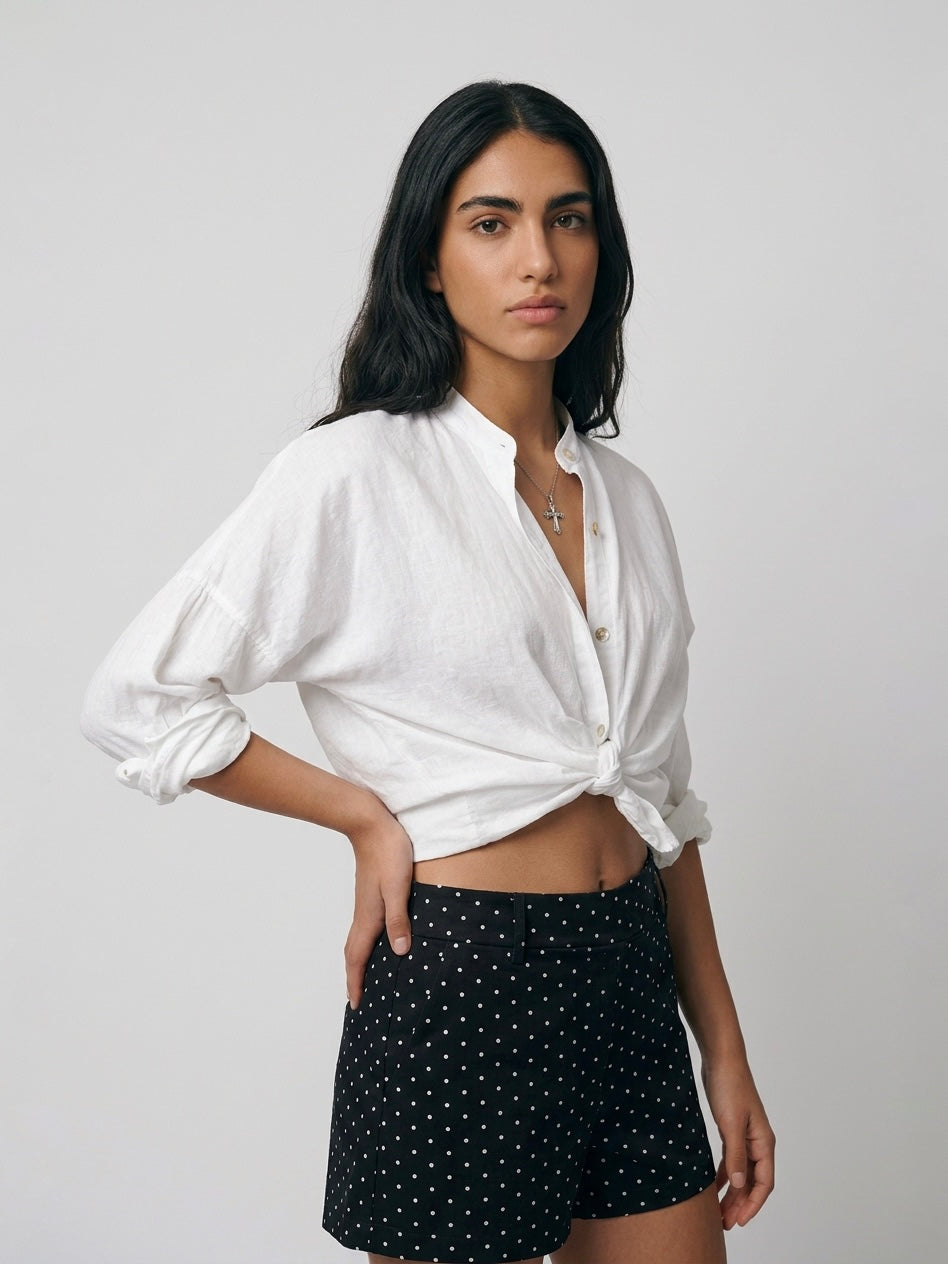 CAMICIA COTONE BIANCA