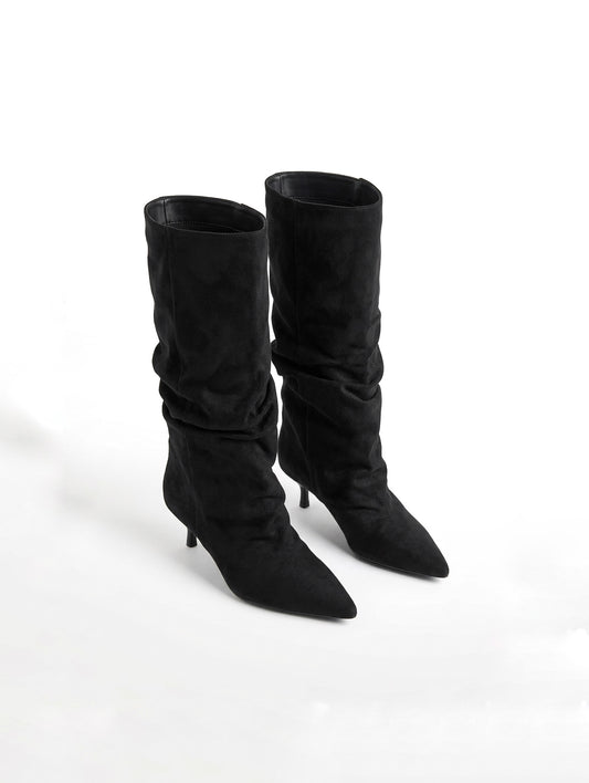 Stivale ecosuede Nero