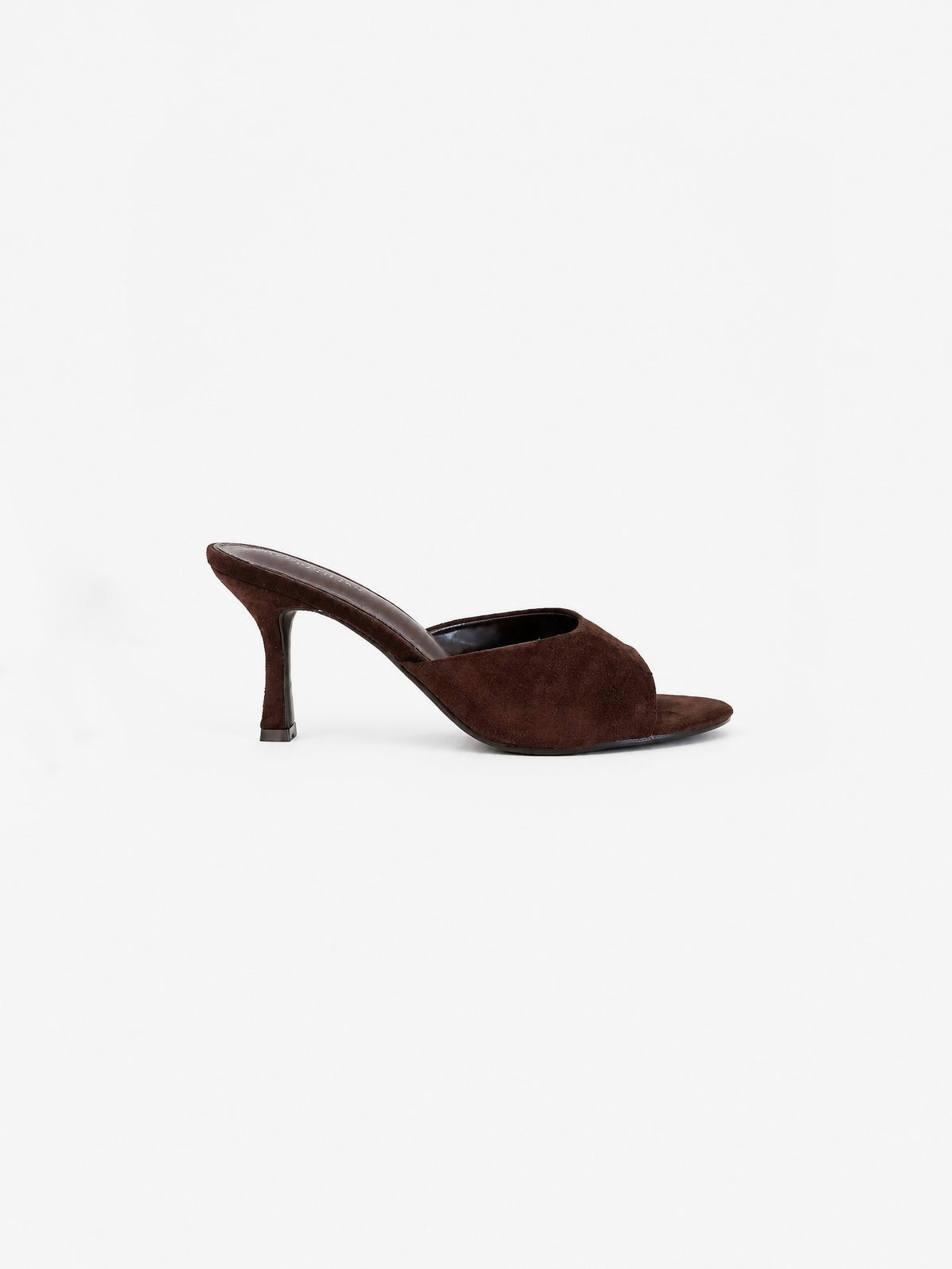 Mules Suede Choco