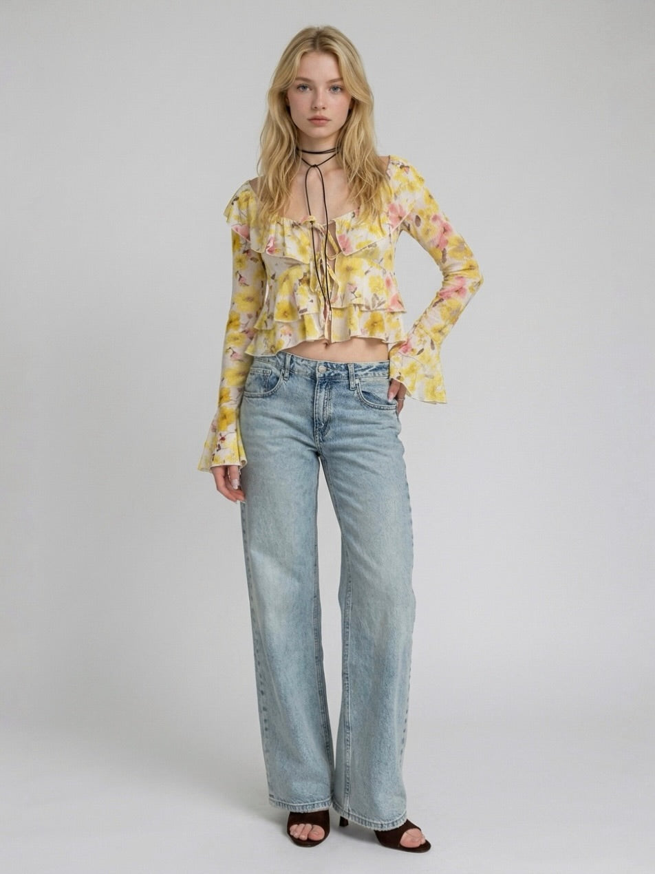JEANS WIDE LEG