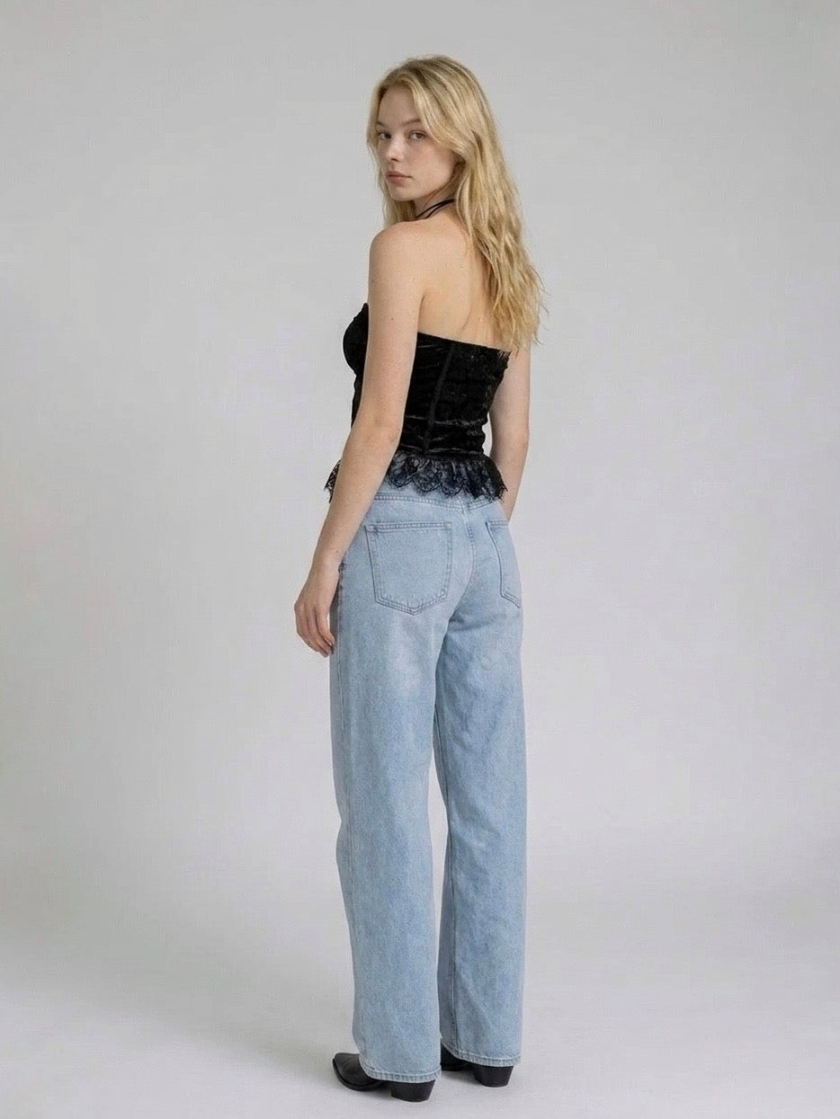 JEANS WIDE LEG