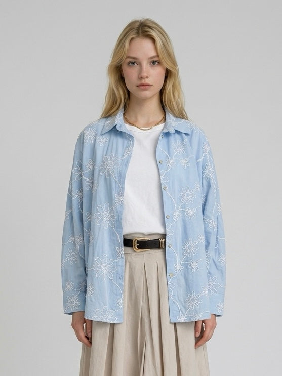 CAMICIA RICAMO
