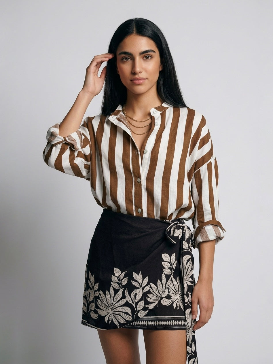 CAMICIA A RIGHE