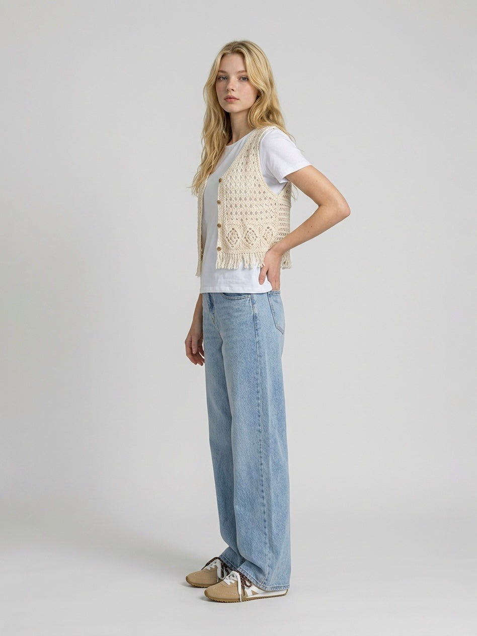 GILET CROCHET