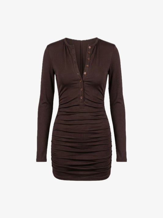 Minidress Serafino Choco