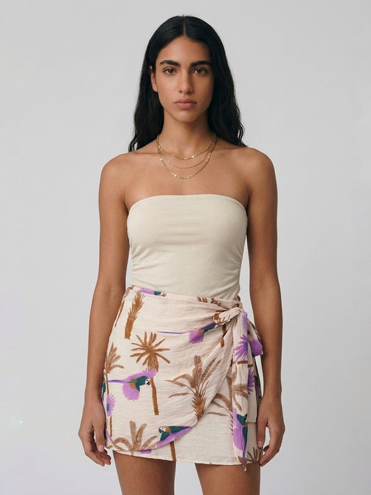 TOP A FASCIA BEIGE