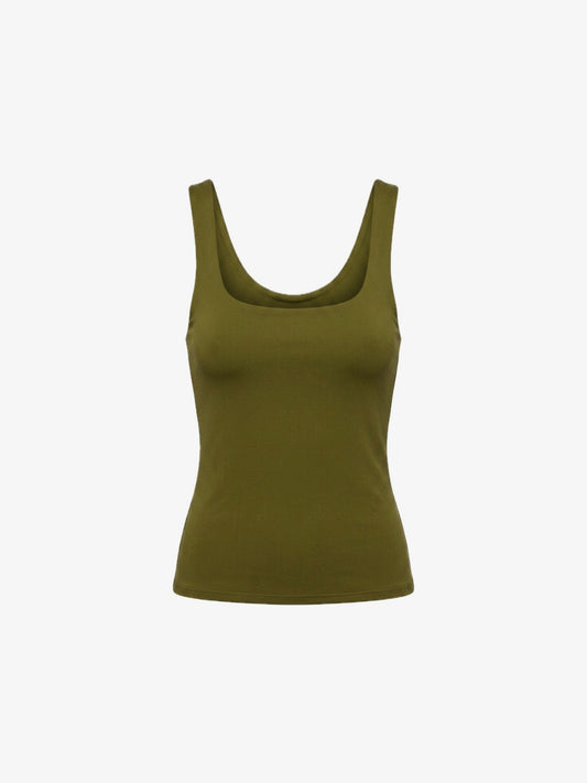 Top Lycra Oliva
