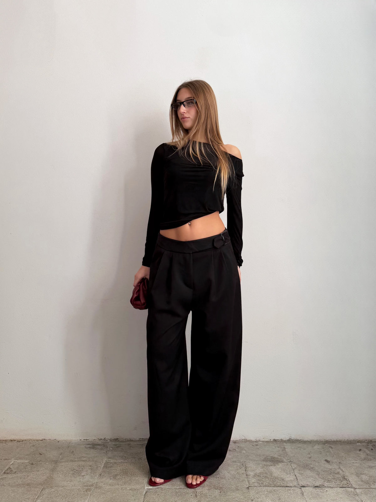 Pantalone Sartoriale Nero