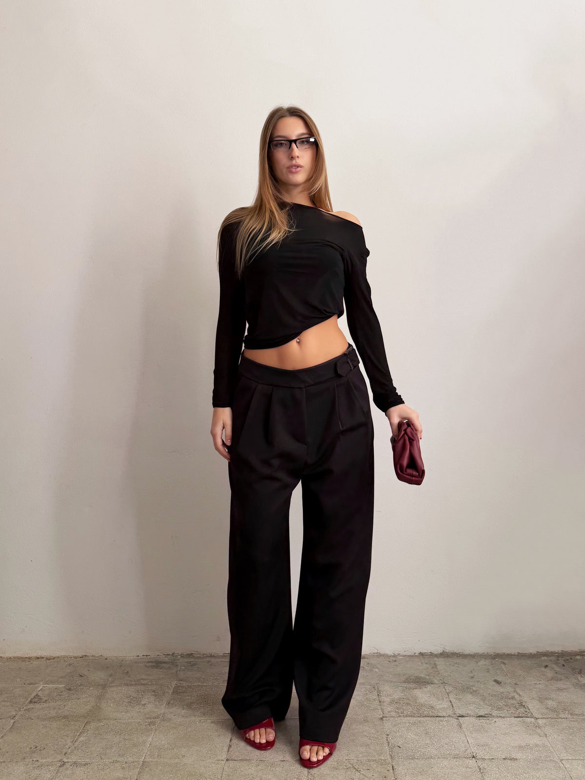 Pantalone Sartoriale Nero