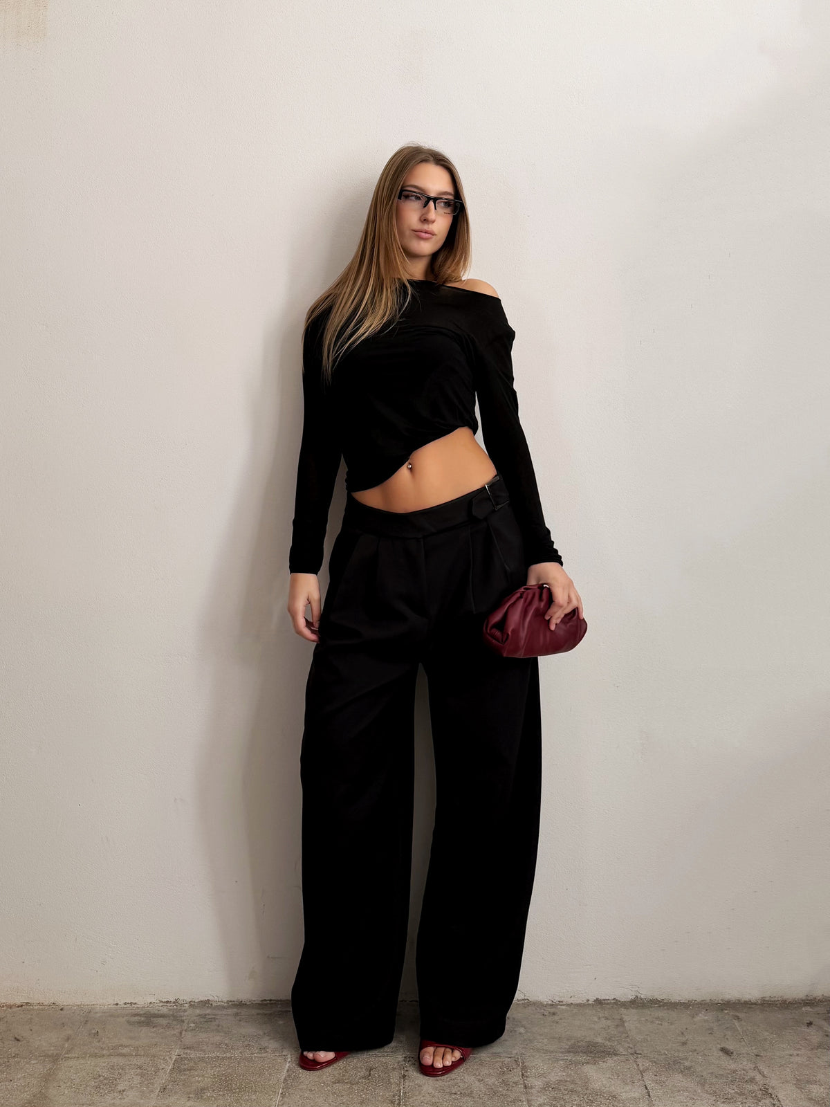 Pantalone Sartoriale Nero