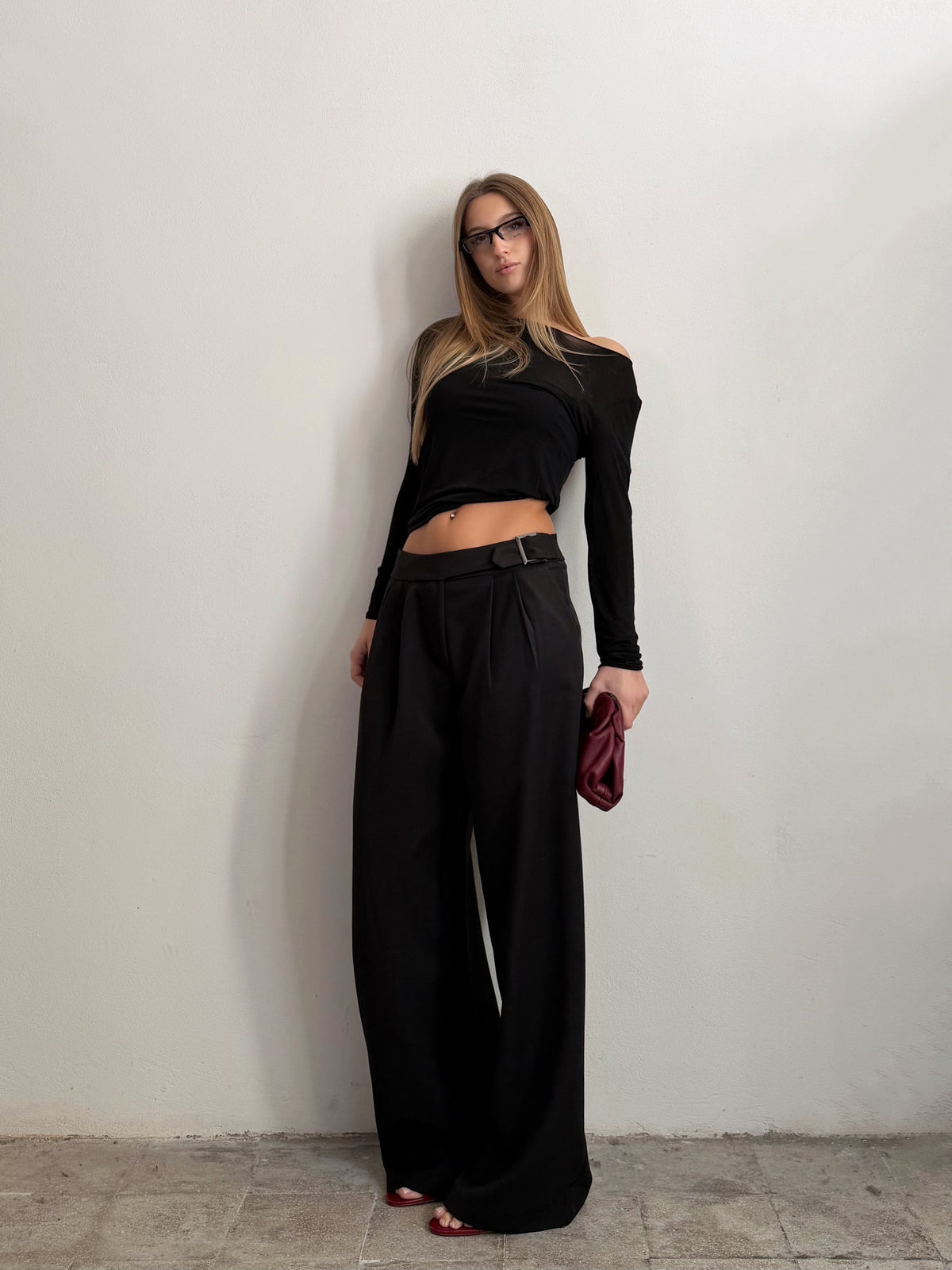 Pantalone Sartoriale Nero