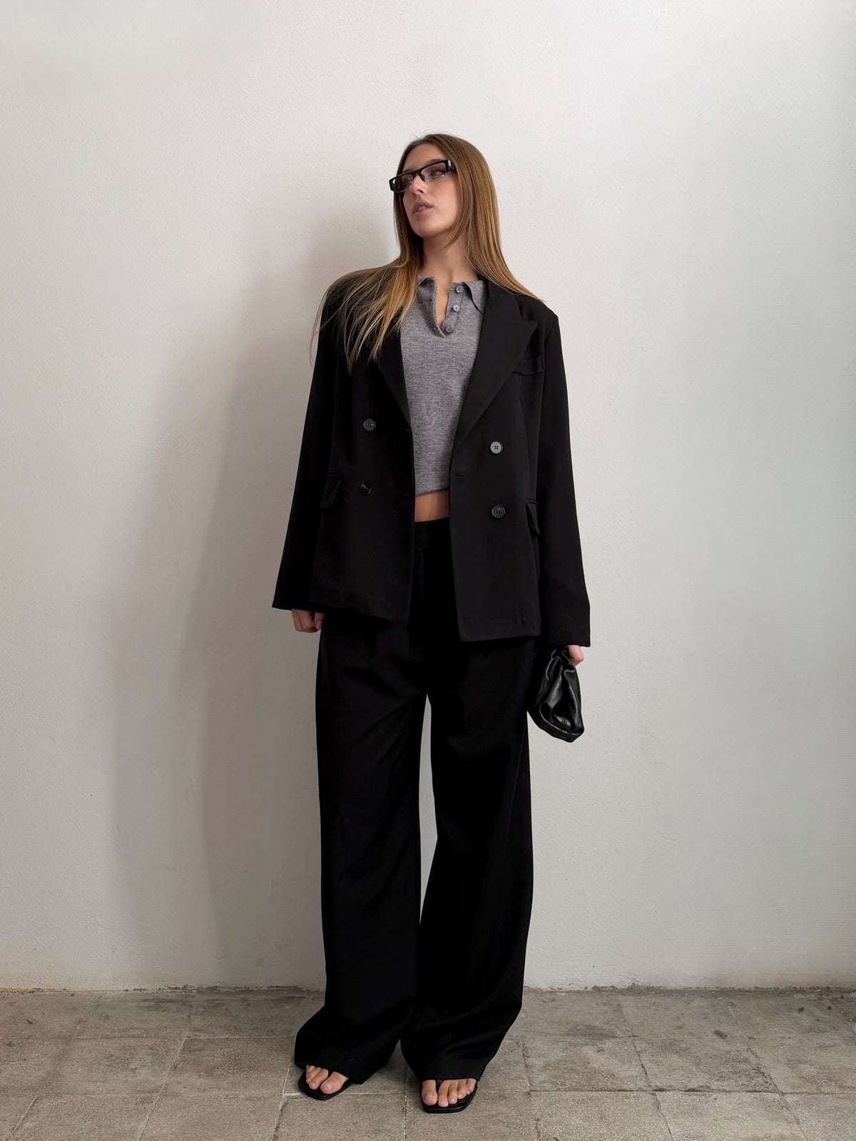 Pantalone Sartoriale Nero