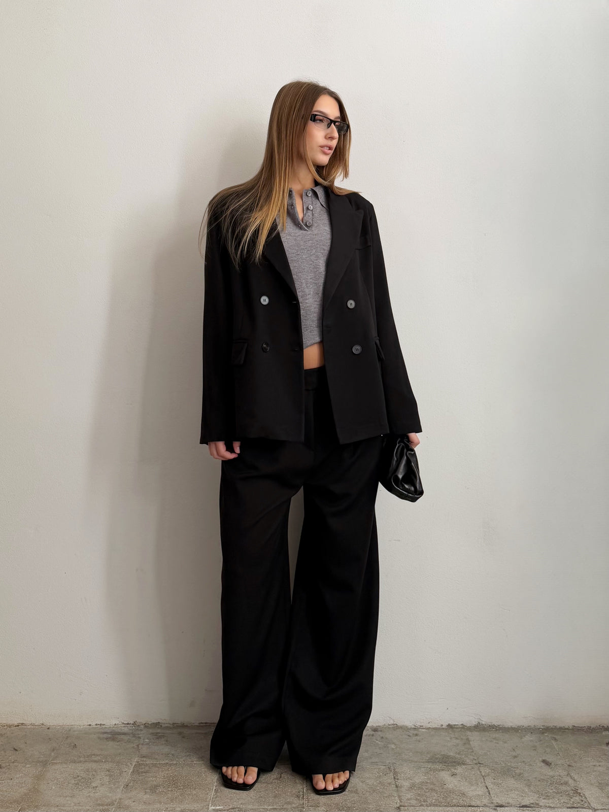 Pantalone Sartoriale Nero