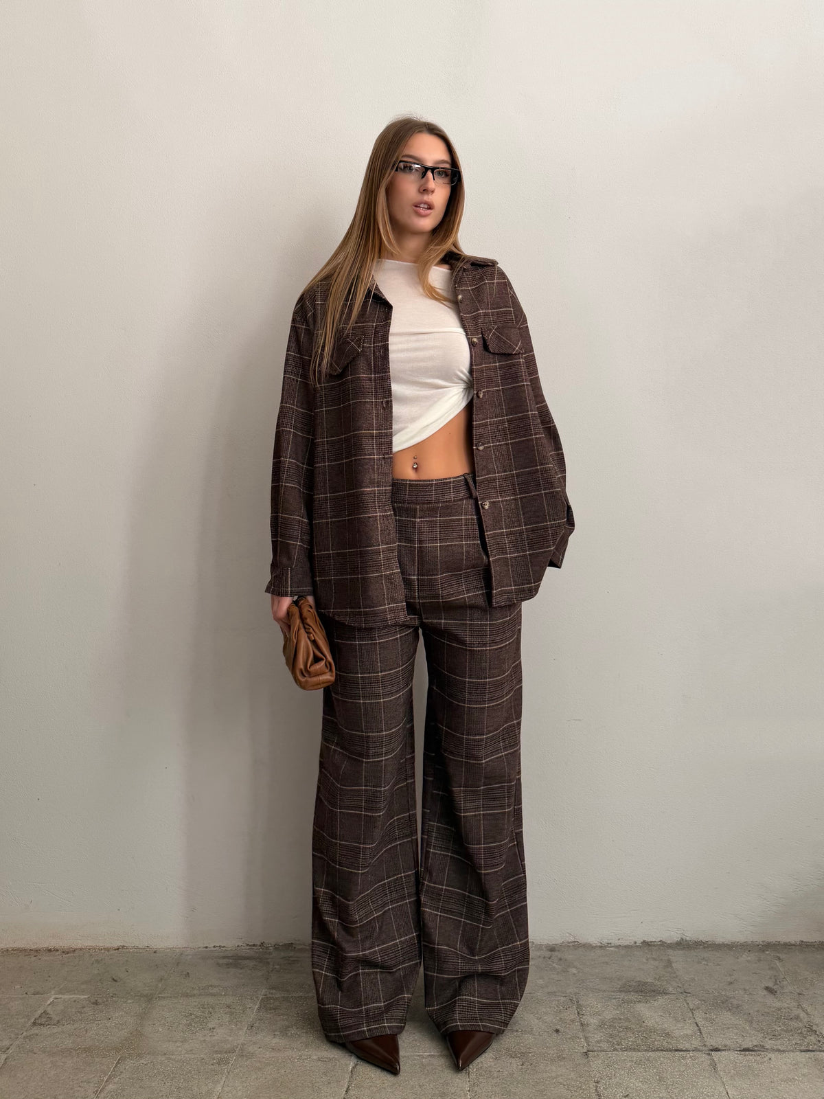 Camicia Tasca Check