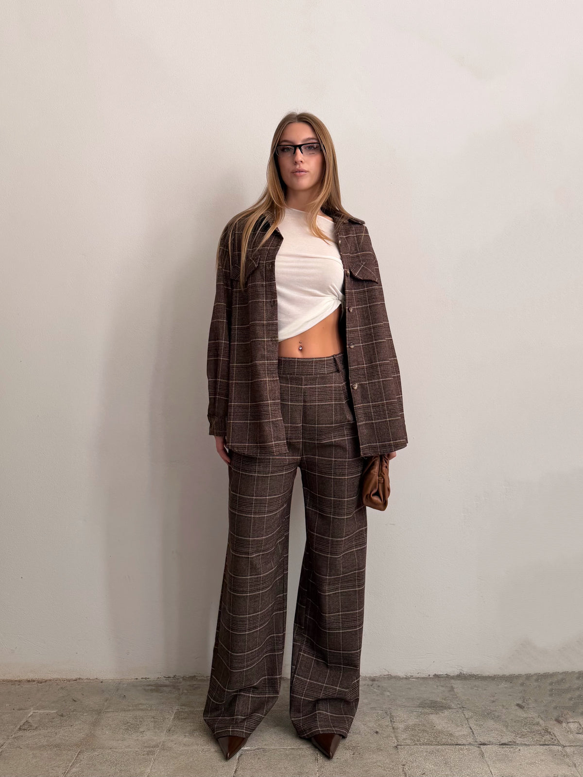 Camicia Tasca Check