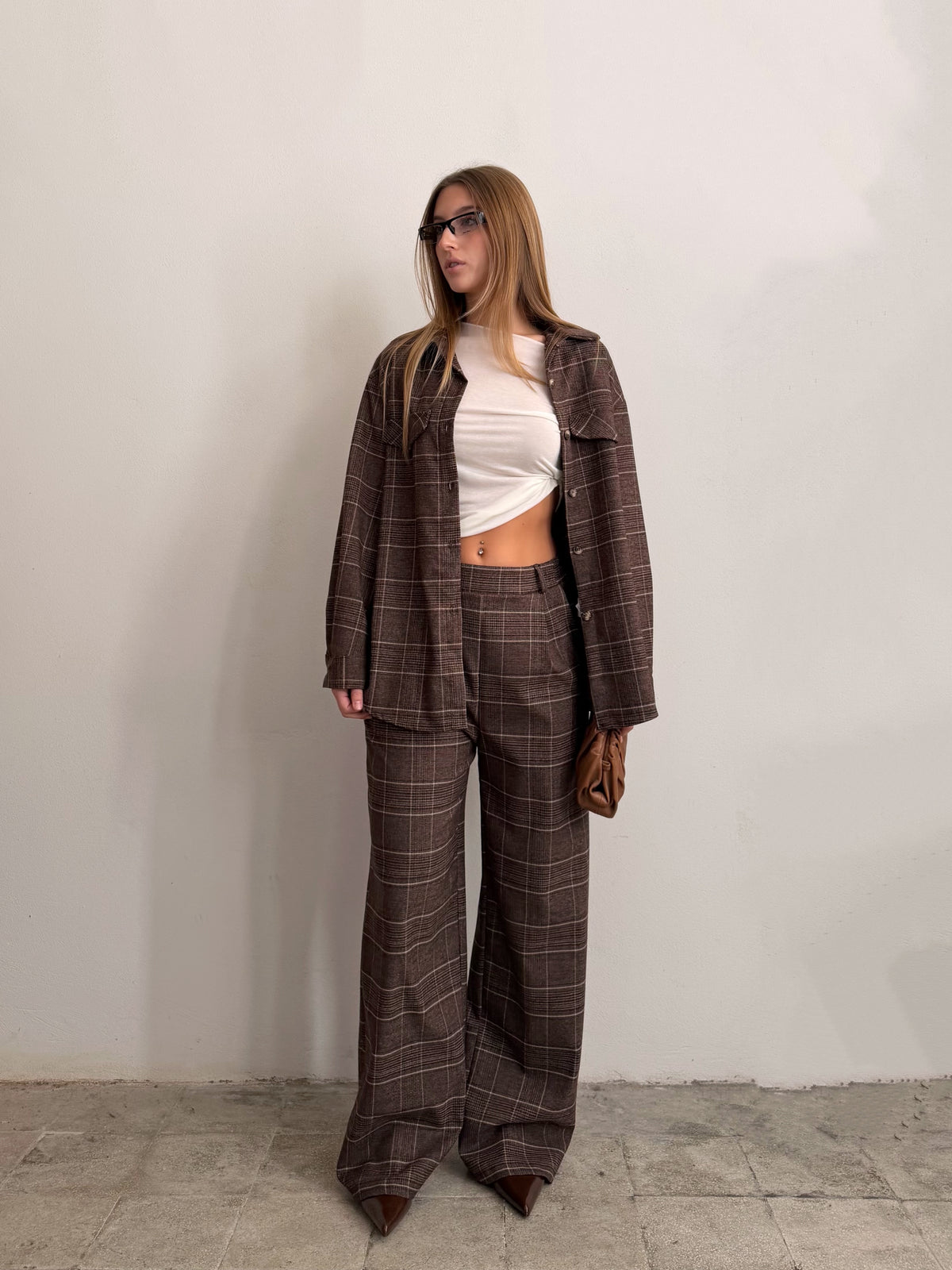 Camicia Tasca Check