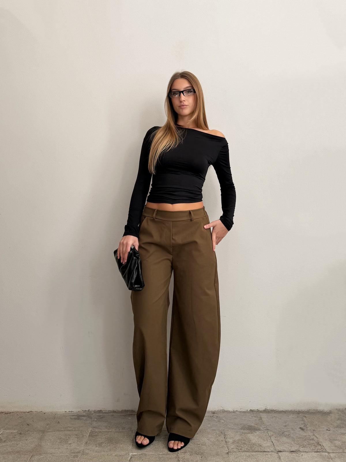 Pantalone Barrel Khaki