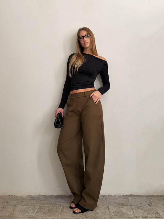 Pantalone Barrel Khaki